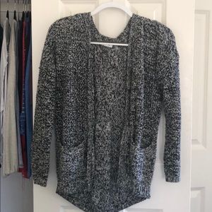 Garage long open cardigan